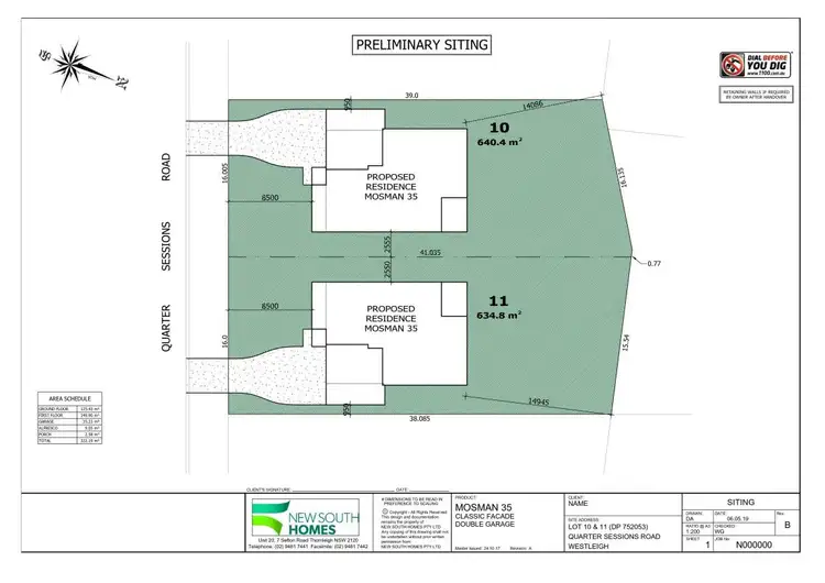 Floorplan of Homely land listing, 187 Quarter Sessions Road, Westleigh NSW 2120