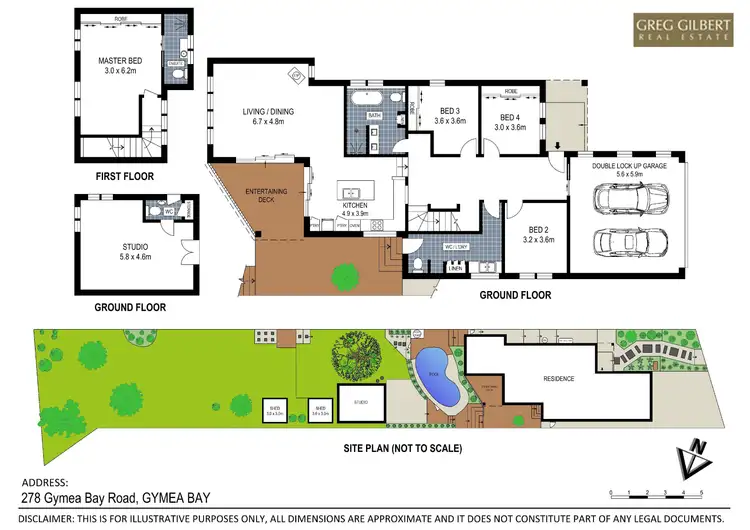 Floorplan of Homely house listing, 278 Gymea Bay Road, Gymea Bay NSW 2227