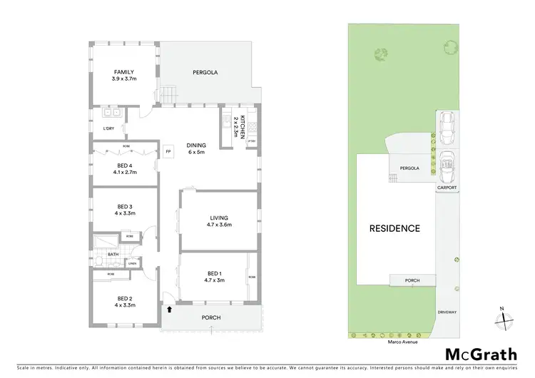 Floorplan of Homely house listing, 144 Marco Avenue, Panania NSW 2213