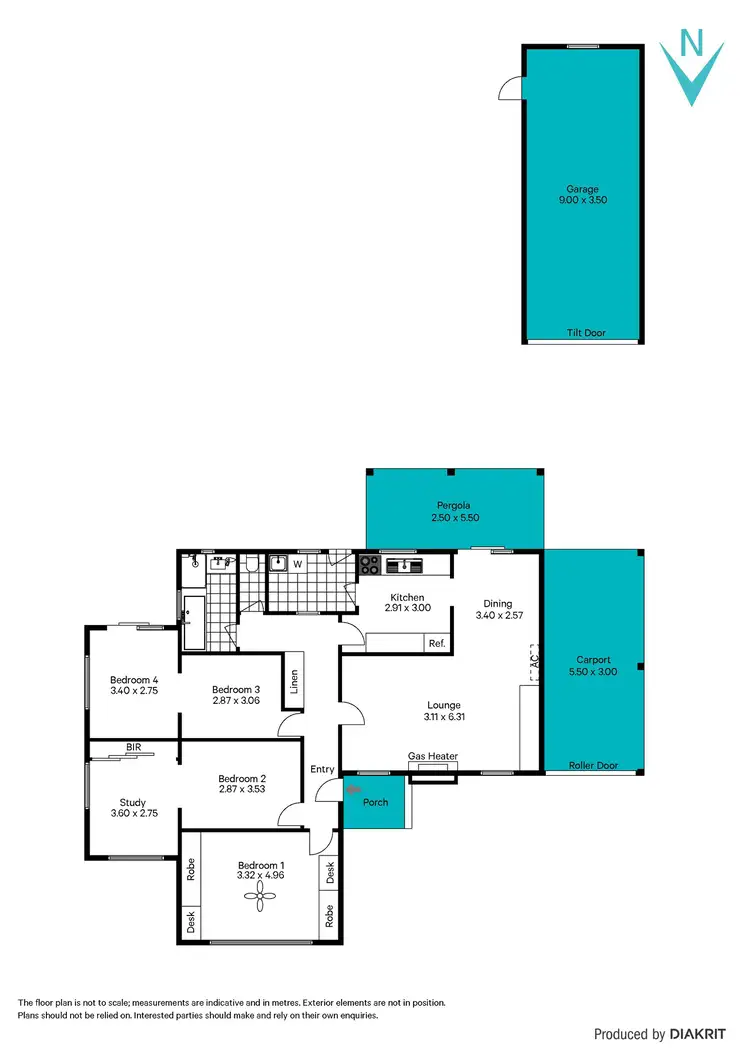 Floorplan of Homely house listing, 41 Baker Street, Glengowrie SA 5044