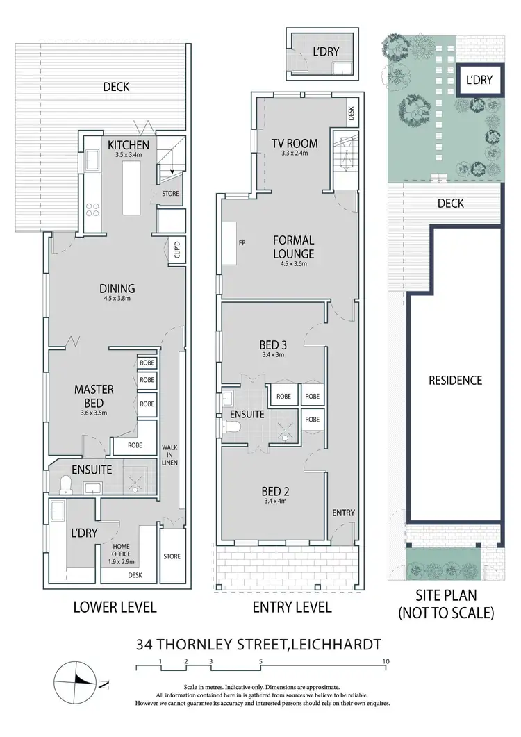 Floorplan of Homely house listing, 34 Thornley Street, Leichhardt NSW 2040