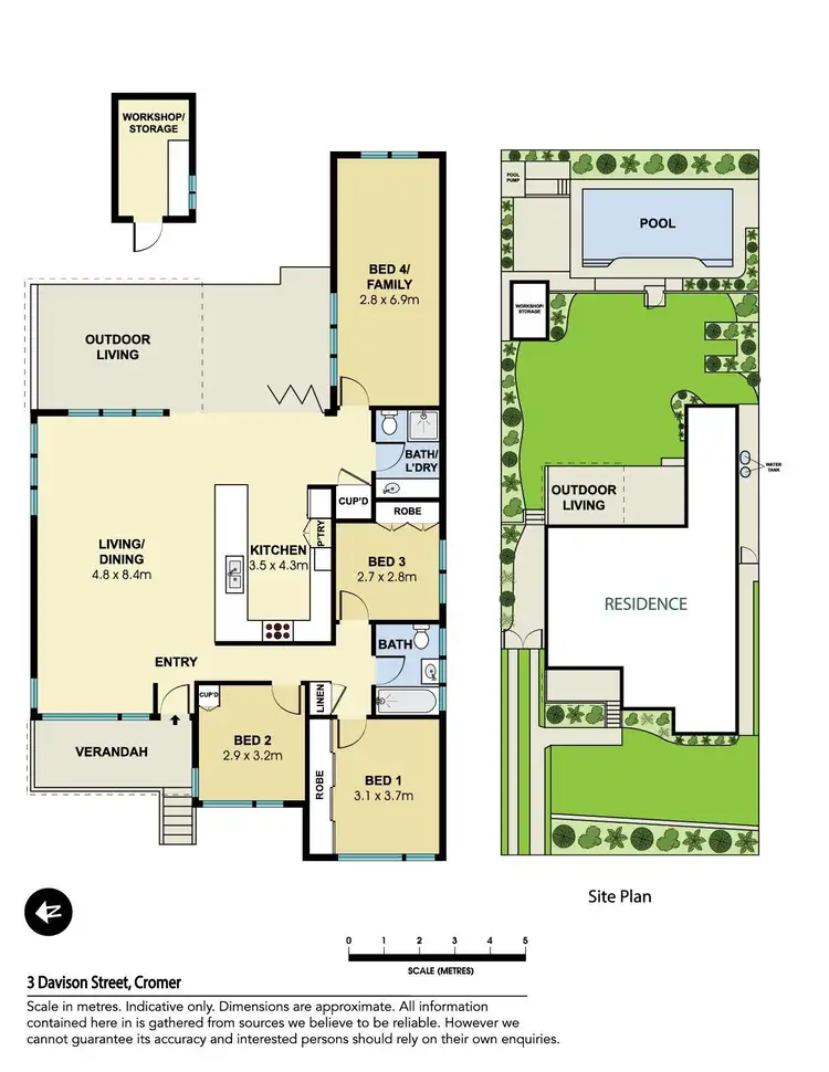 Floorplan of Homely house listing, 3 Davison Street, Cromer NSW 2099