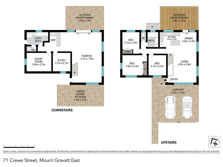 Floorplan of Homely house listing, 71 Crewe Street, Mount Gravatt East QLD 4122