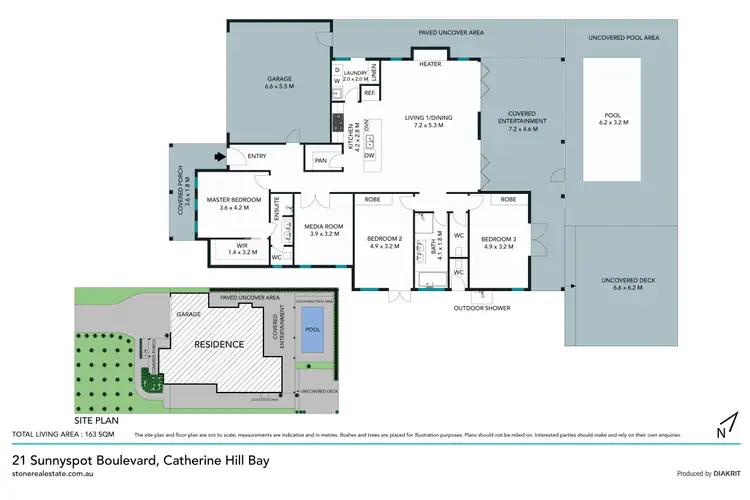Floorplan of Homely house listing, 21 Sunnyspot Boulevard, Catherine Hill Bay NSW 2281