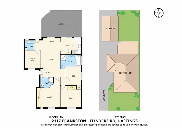 Floorplan of Homely house listing, 2117 Frankston-Flinders Road, Hastings VIC 3915