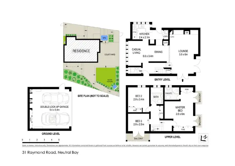 Floorplan of Homely house listing, 31 Raymond Road, Neutral Bay NSW 2089