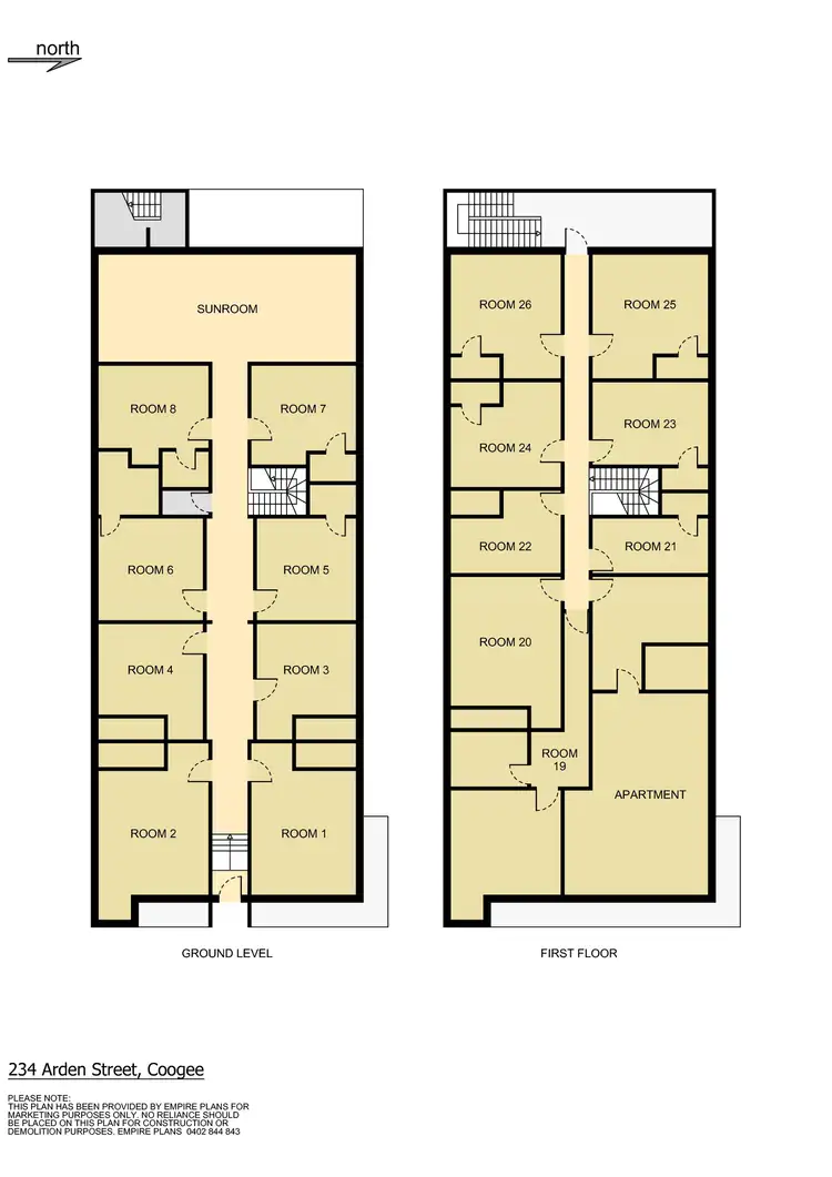 Floorplan of Homely block of units listing, 234 Arden Street, Coogee NSW 2034