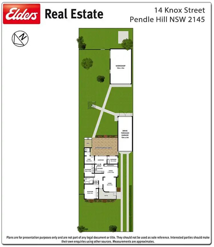 Floorplan of Homely house listing, 14 Knox Street, Pendle Hill NSW 2145