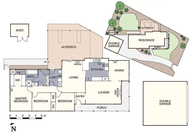 Floorplan of Homely house listing, 358 Colchester Road, Bayswater North VIC 3153