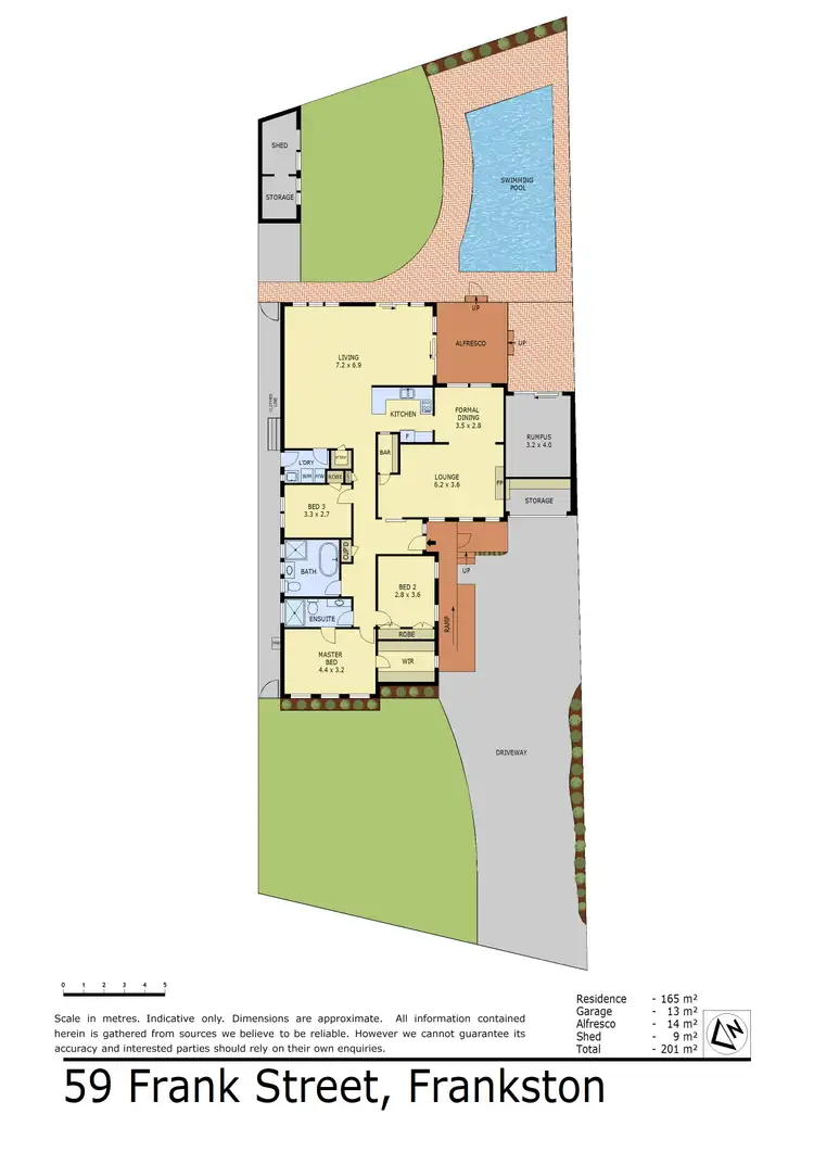 Floorplan of Homely house listing, 59 Frank Street, Frankston VIC 3199