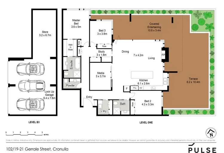 Floorplan of Homely apartment listing, 102/19-21 Gerrale Street, Cronulla NSW 2230
