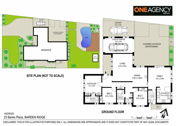 Floorplan of Homely house listing, 23 Banks Place, Barden Ridge NSW 2234