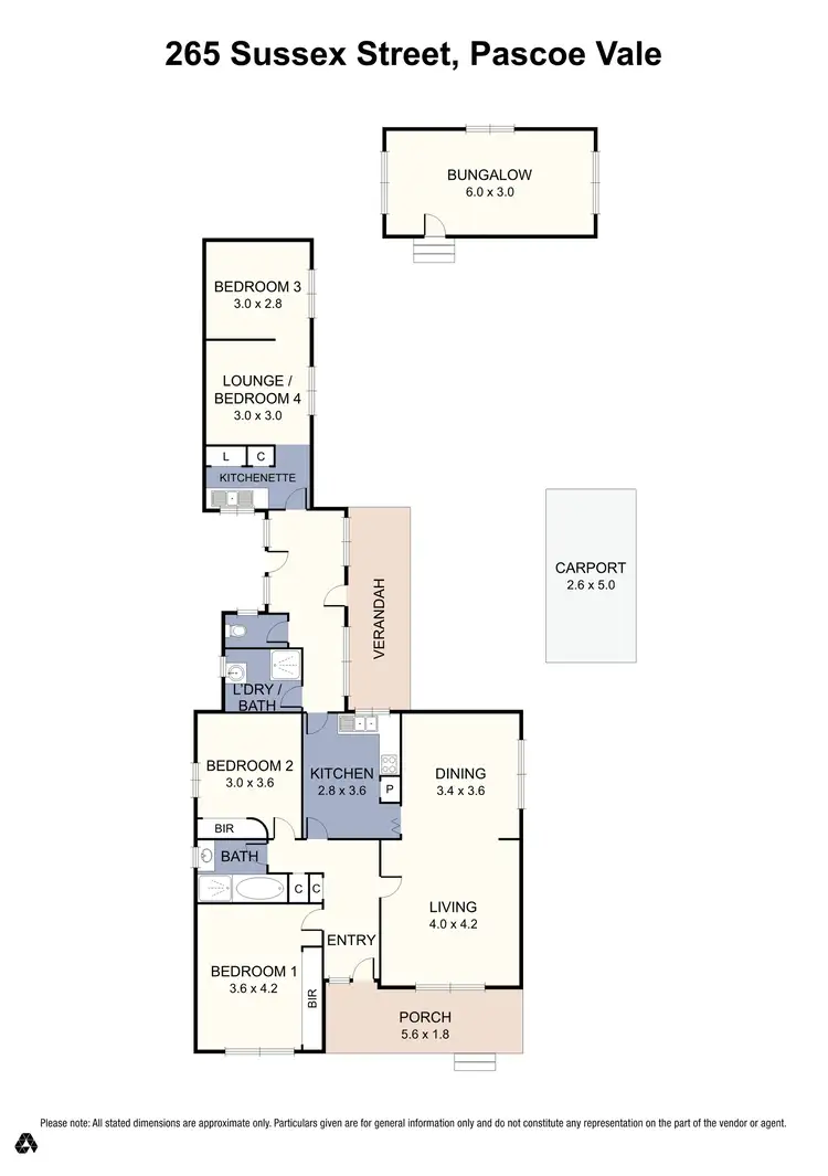 Floorplan of Homely house listing, 265 Sussex Street, Pascoe Vale VIC 3044
