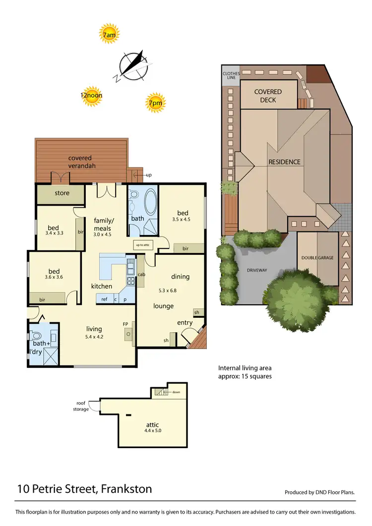 Floorplan of Homely house listing, 10 Petrie Street, Frankston VIC 3199