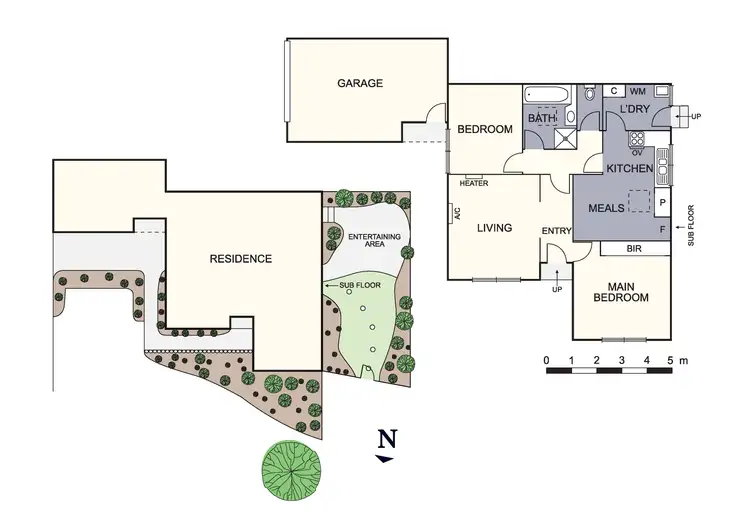 Floorplan of Homely unit listing, 1/11 Henry Street, Boronia VIC 3155