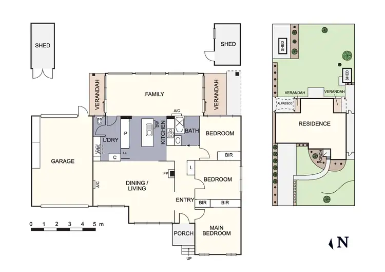 Floorplan of Homely house listing, 21 Falconer Crescent, Bayswater North VIC 3153
