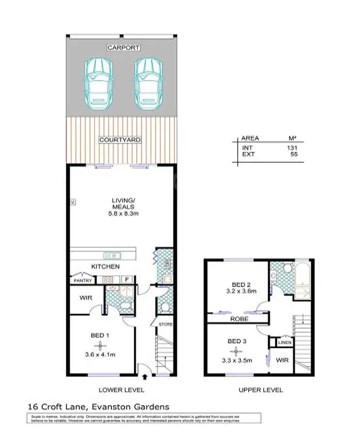 Floorplan of Homely house listing, 6 Croft Lane, Evanston Gardens SA 5116