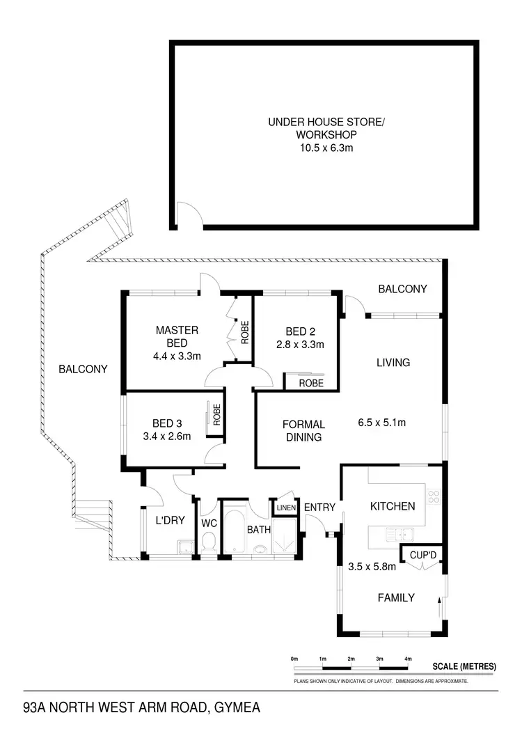 Floorplan of Homely house listing, 93A North West Arm Road, Gymea NSW 2227