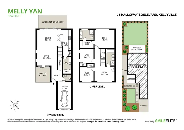 Floorplan of Homely house listing, 35 Halloway Boulevard, North Kellyville NSW 2155