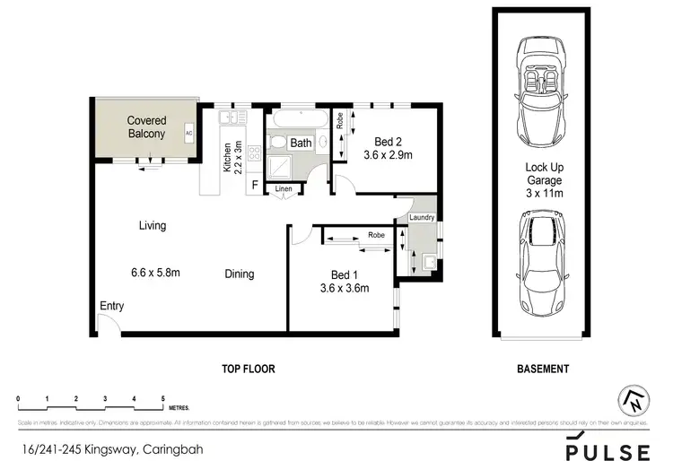 Floorplan of Homely apartment listing, 16/241-245 Kingsway, Caringbah NSW 2229