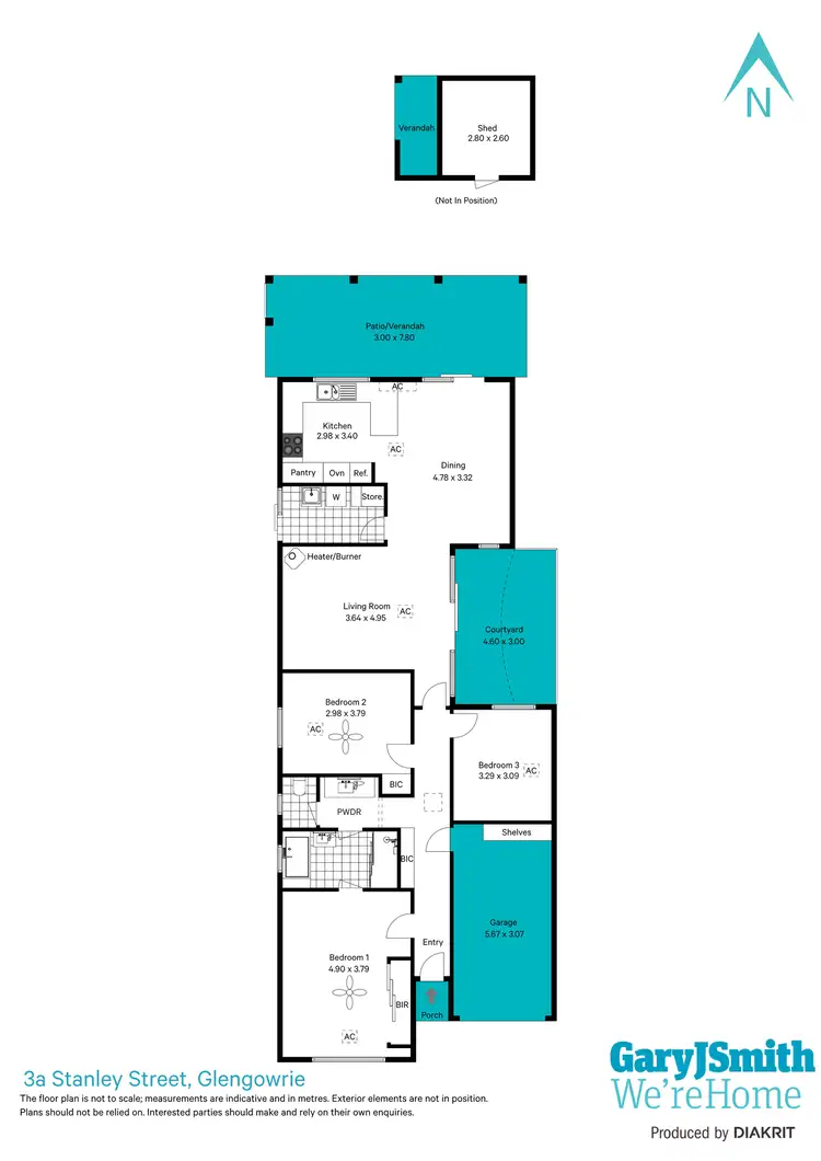 Floorplan of Homely house listing, 3a Stanley Street, Glengowrie SA 5044