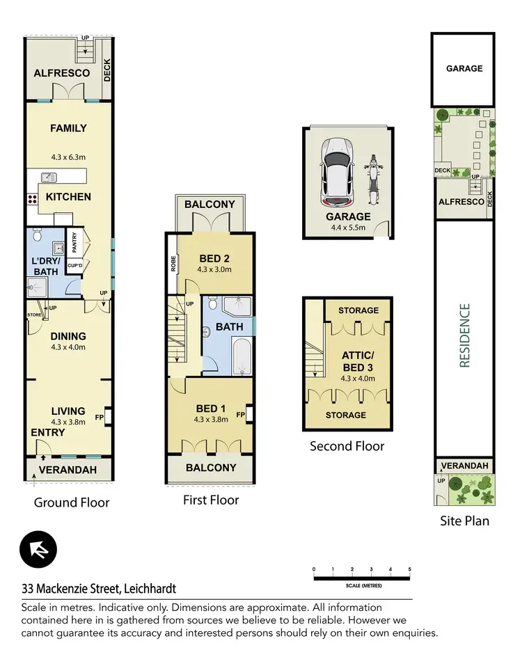 Floorplan of Homely terrace listing, 33 Mackenzie Street, Leichhardt NSW 2040