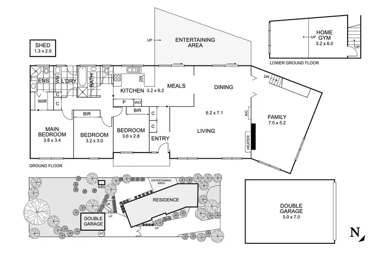 Floorplan of Homely house listing, 4 Kenarra Court, Hurstbridge VIC 3099