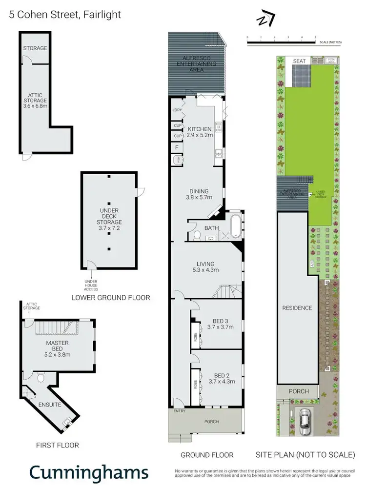 Floorplan of Homely house listing, 5 Cohen Street, Fairlight NSW 2094