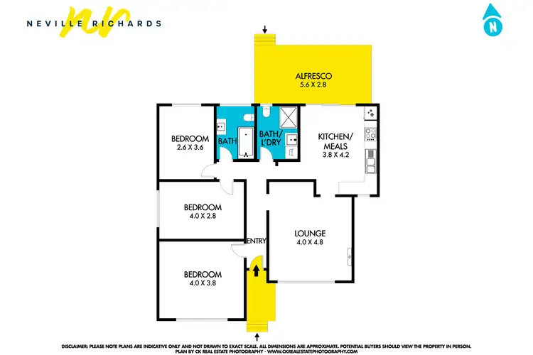 Floorplan of Homely house listing, 1/73 Payne Street, Portarlington VIC 3223