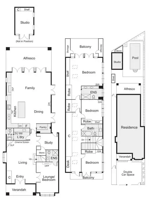 Floorplan of Homely house listing, 28 Kingsley Street, Elwood VIC 3184