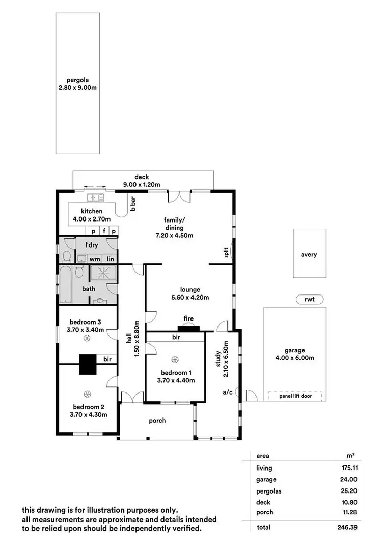Floorplan of Homely house listing, 35 Exeter Terrace, Devon Park SA 5008