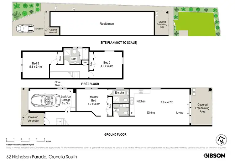 Floorplan of Homely semi-detached listing, 62 Nicholson Parade, Cronulla NSW 2230