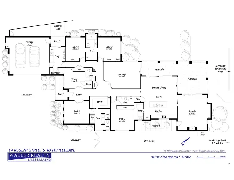 Floorplan of Homely house listing, 14 Regent Street, Strathfieldsaye VIC 3551