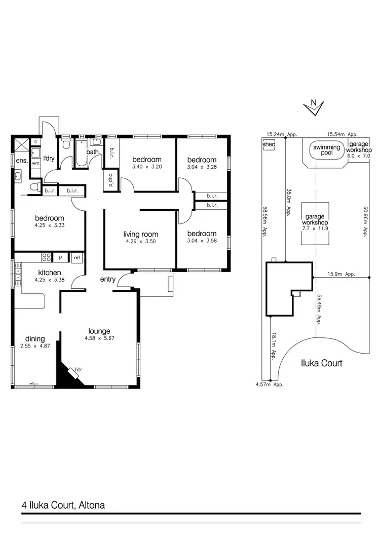 Floorplan of Homely house listing, 4-5 Iluka Court, Altona VIC 3018