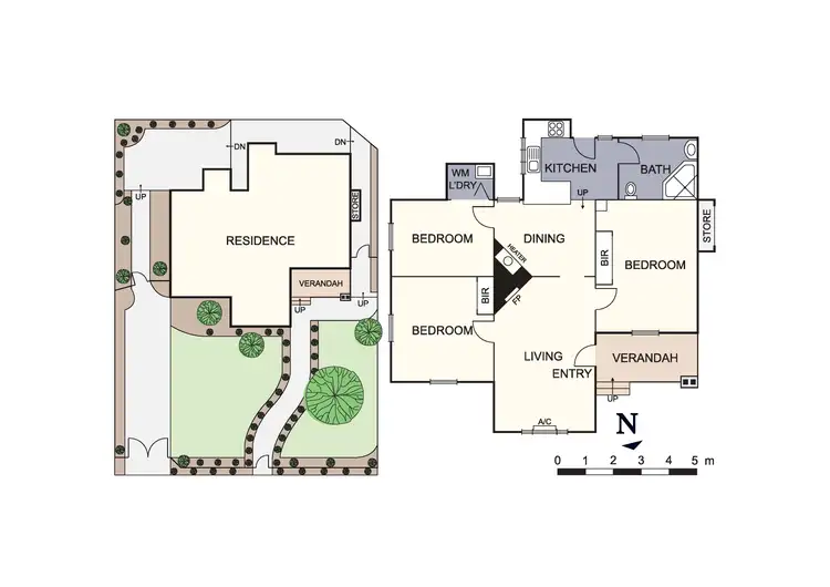 Floorplan of Homely house listing, 1/10 Cypress Avenue, Boronia VIC 3155