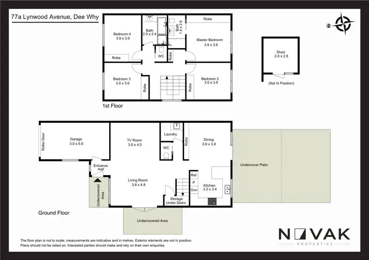 Floorplan of Homely house listing, 77a Lynwood Avenue, Dee Why NSW 2099