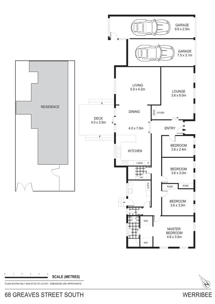 Floorplan of Homely house listing, 68 Greaves Street South, Werribee VIC 3030