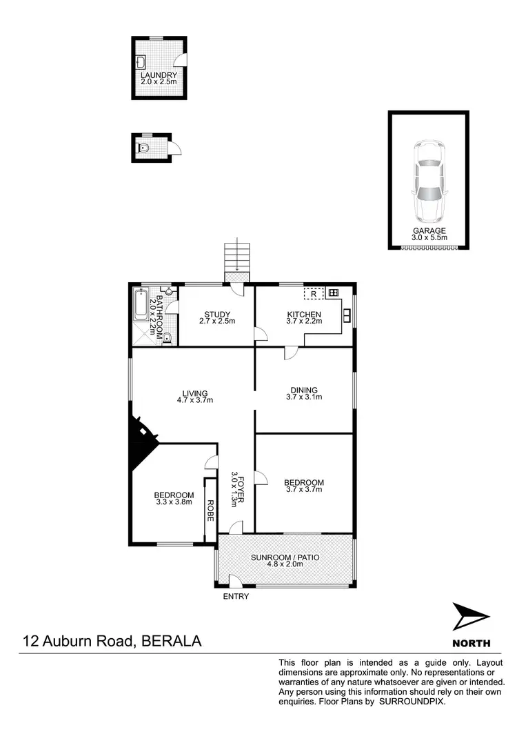 Floorplan of Homely house listing, 12 Auburn Road, Berala NSW 2141