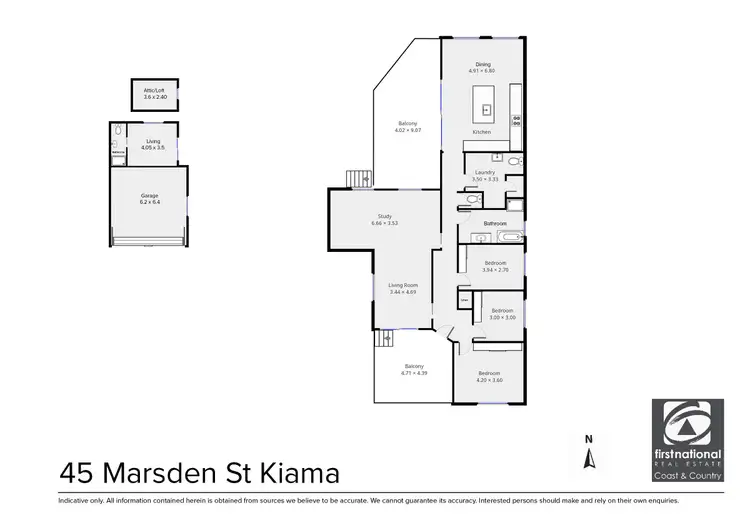 Floorplan of Homely house listing, 45 Marsden Street, Kiama NSW 2533