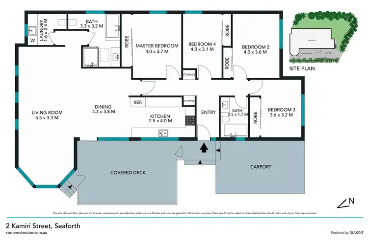 Floorplan of Homely house listing, 2 Kamiri Street, Seaforth NSW 2092