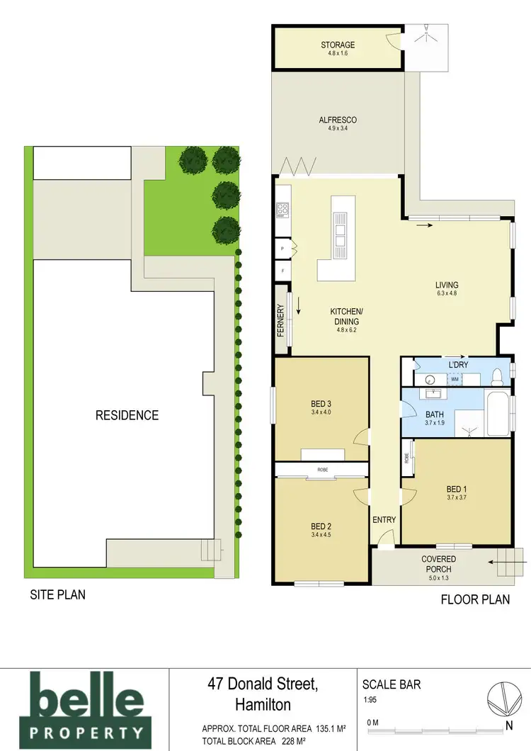 Floorplan of Homely house listing, 47 Donald Street, Hamilton NSW 2303