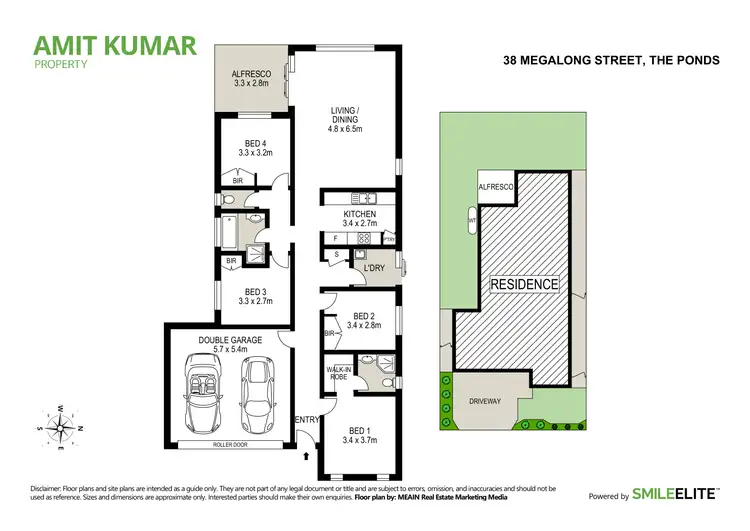 Floorplan of Homely house listing, 38 Megalong Street, The Ponds NSW 2769