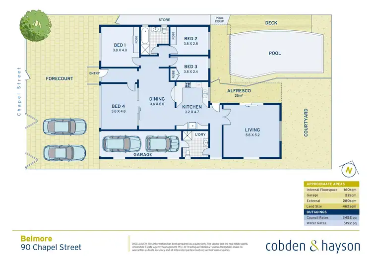 Floorplan of Homely house listing, 90 Chapel Street, Belmore NSW 2192