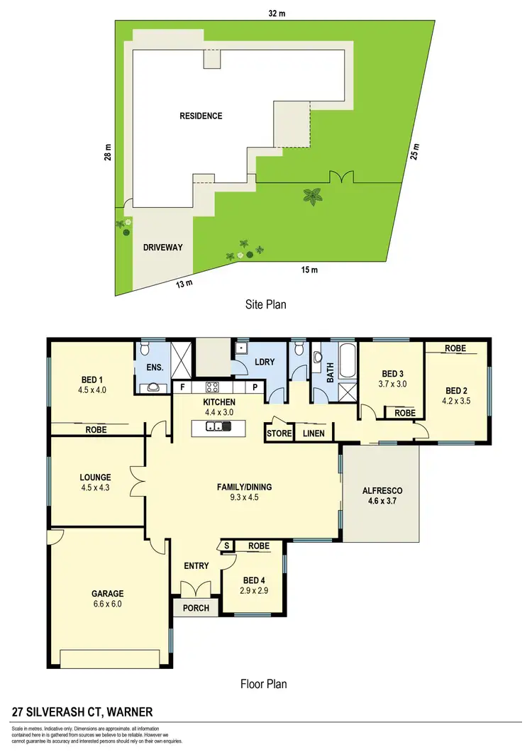 Floorplan of Homely house listing, 27 Silverash Court, Warner QLD 4500