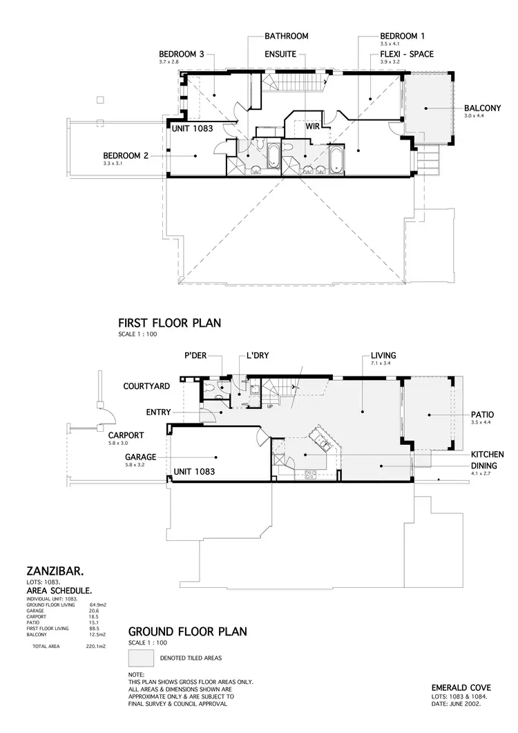 Floorplan of Homely townhouse listing, 1083/1 The Cove Crescent, Carrara QLD 4211