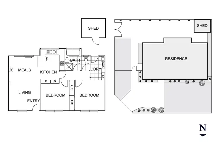 Floorplan of Homely house listing, 23 Lansell Road, Wyndham Vale VIC 3024