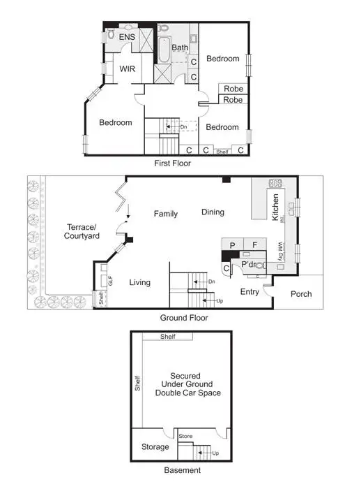 Floorplan of Homely house listing, 2/15 Kensington Road, South Yarra VIC 3141