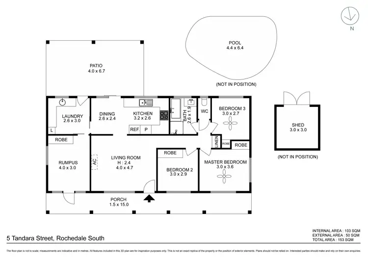 Floorplan of Homely house listing, 5 Tandara Street, Rochedale South QLD 4123