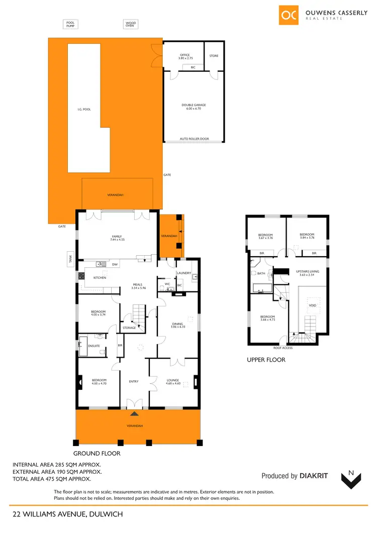Floorplan of Homely house listing, 22 Williams Avenue, Dulwich SA 5065