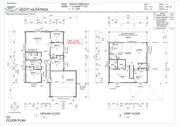 Floorplan of Homely house listing, 35 Miami Crescent, Pacific Heights QLD 4703